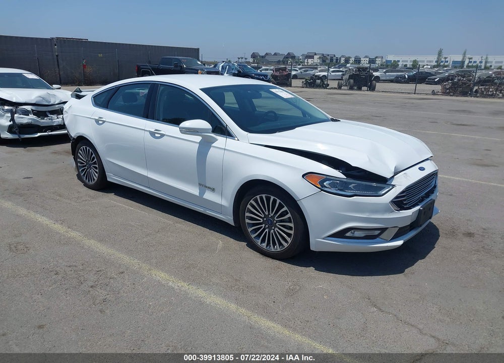 2018 FORD FUSION HYBRID TITANIUM VIN: 3FA6P0RU8JR205939