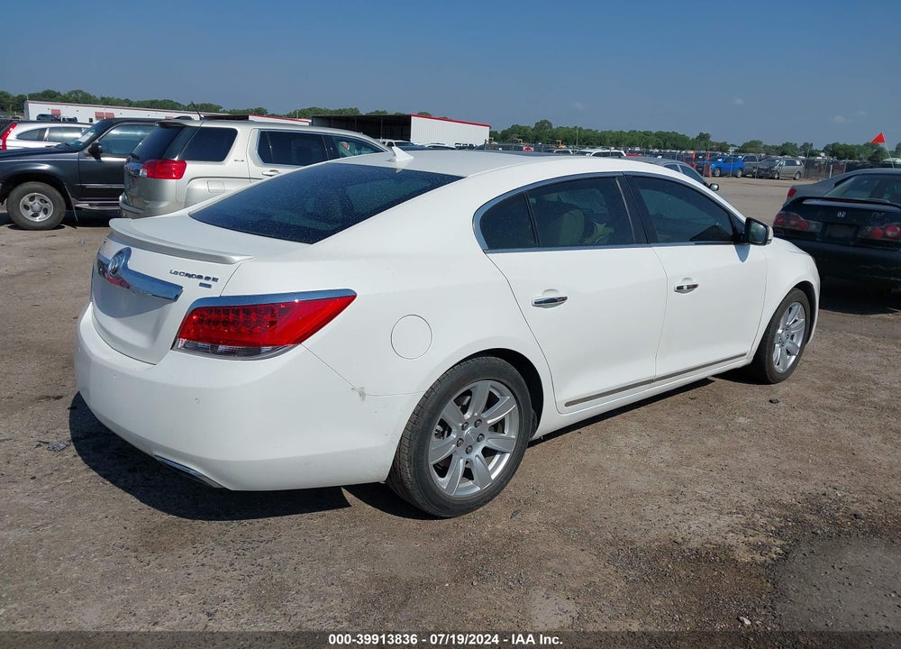 2011 BUICK LACROSSE CXS VIN: 1G4GE5ED1BF263375