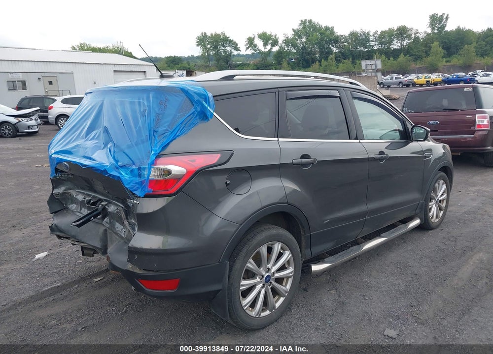 2017 FORD ESCAPE TITANIUM VIN: 1FMCU9J90HUA98501