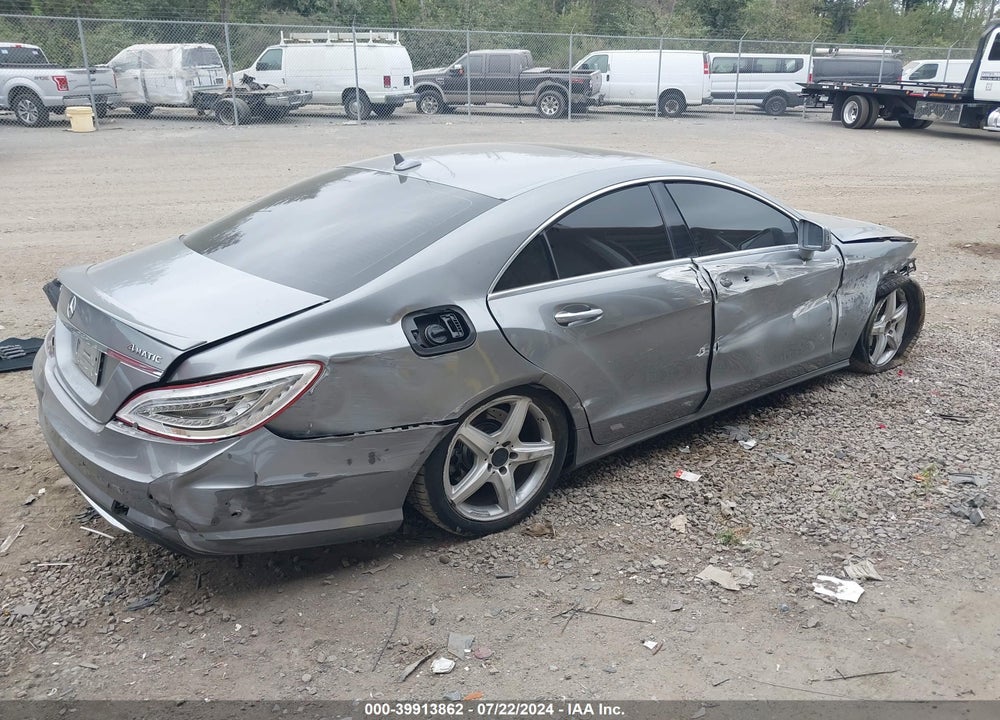 2012 MERCEDES-BENZ CLS 550 4MATIC VIN: WDDLJ9BB3CA053714