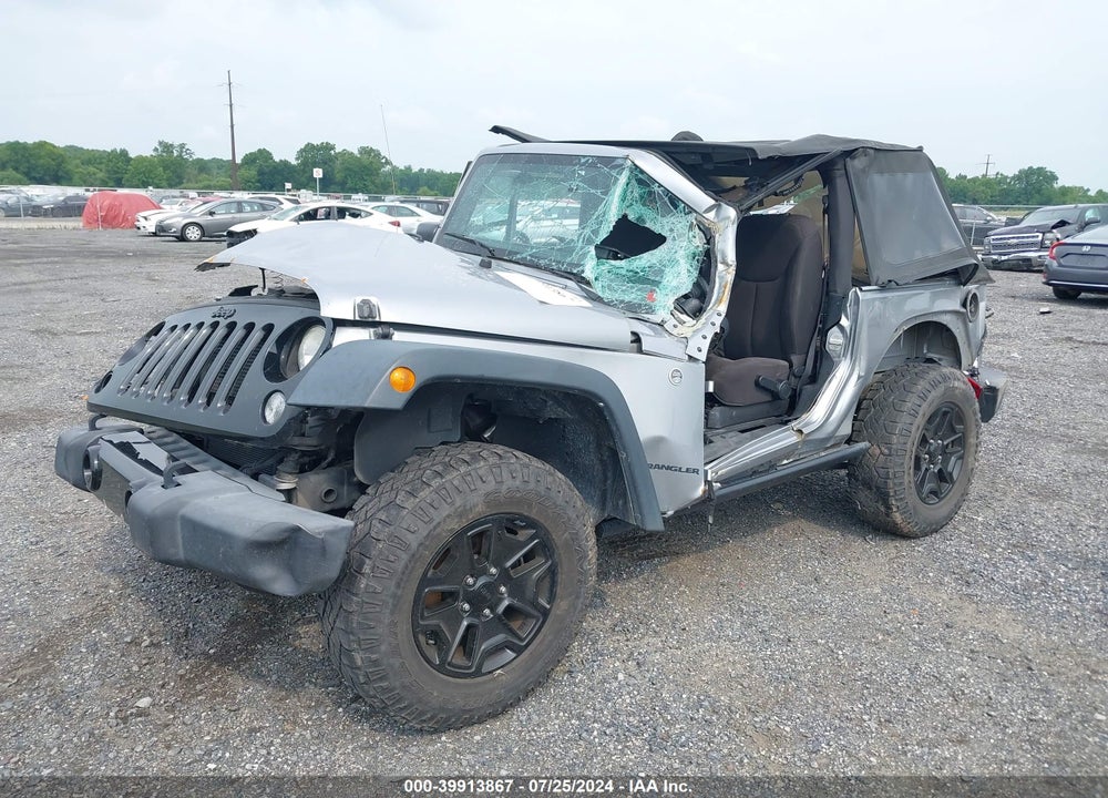 2014 JEEP WRANGLER / VIN: 1C4AJWAGXEL279558