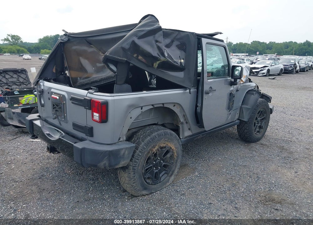 2014 JEEP WRANGLER / VIN: 1C4AJWAGXEL279558