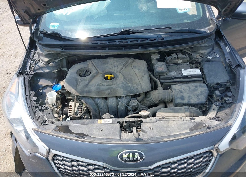 2015 KIA FORTE EX VIN: KNAFZ4A81F5339502