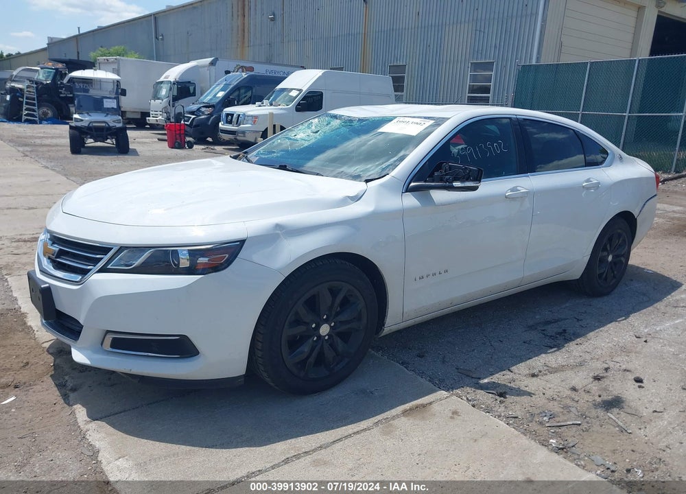 2016 CHEVROLET IMPALA 1LT VIN: 2G1105SA6G9169584
