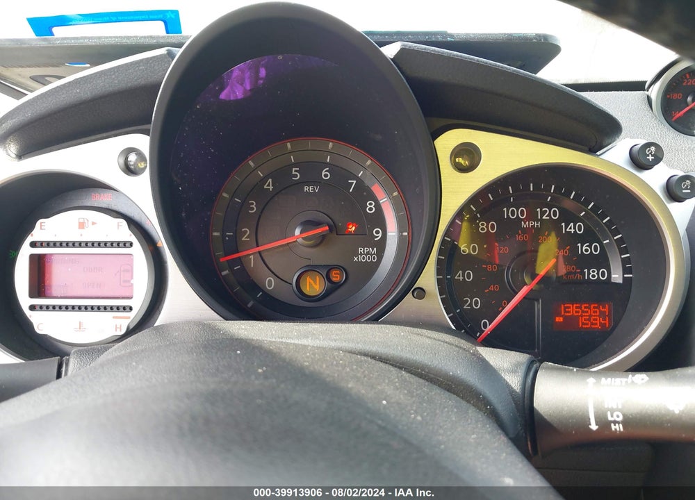 2012 NISSAN 370Z VIN: JN1AZ4EH0CM564862