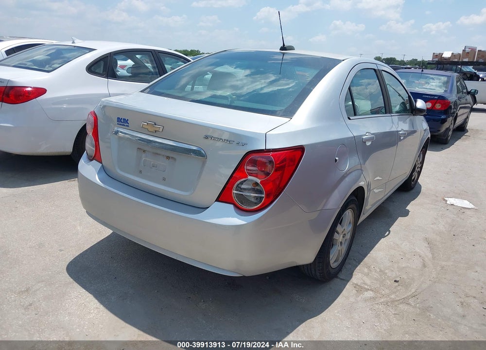 2015 CHEVROLET SONIC LT AUTO VIN: 1G1JC5SH5F4108541