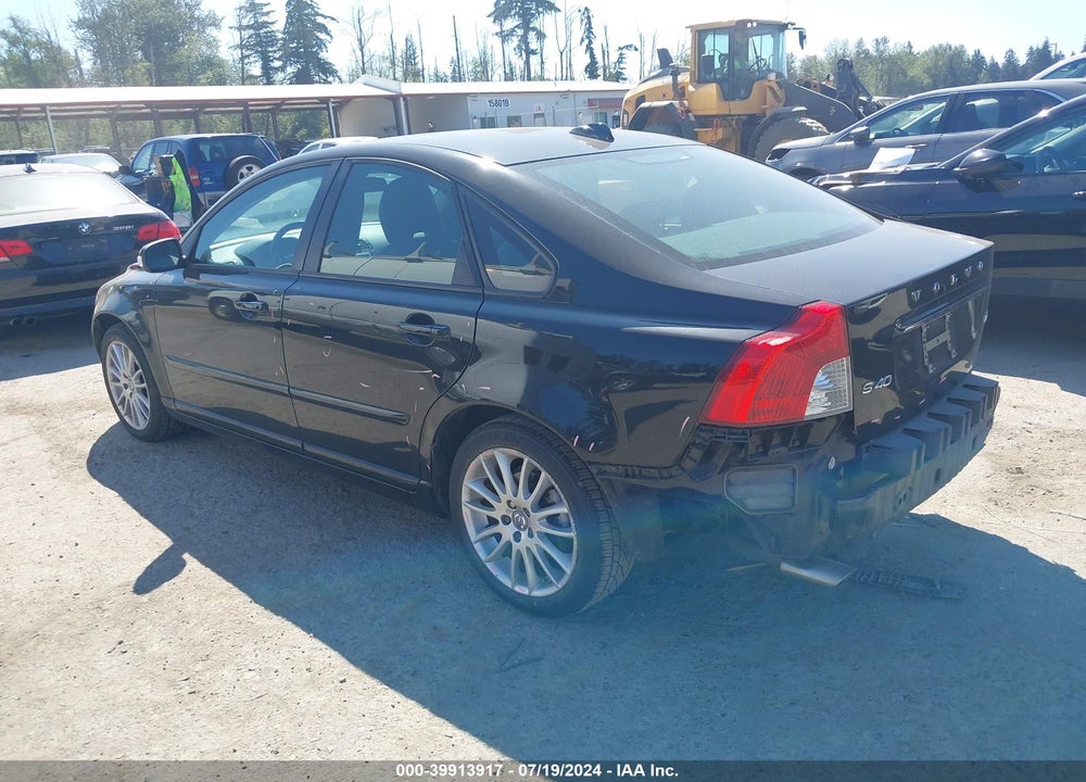 2011 VOLVO S40 T5/T5 R-DESIGN VIN: YV1672MS5B2539681