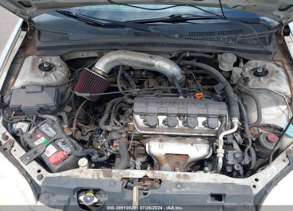2001 HONDA CIVIC DX VIN: 1HGEM21251L084923