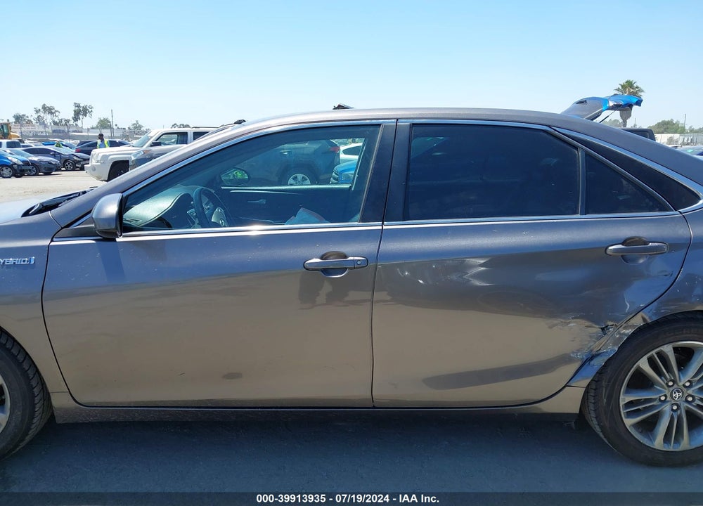 2017 TOYOTA CAMRY HYBRID SE VIN: 4T1BD1FK7HU208016
