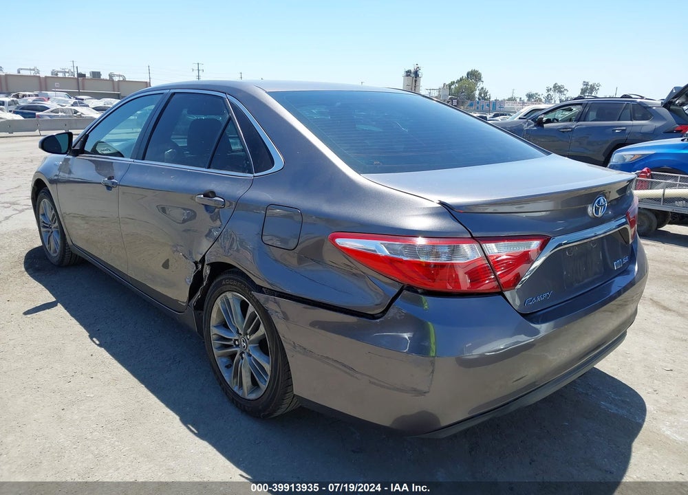 2017 TOYOTA CAMRY HYBRID SE VIN: 4T1BD1FK7HU208016