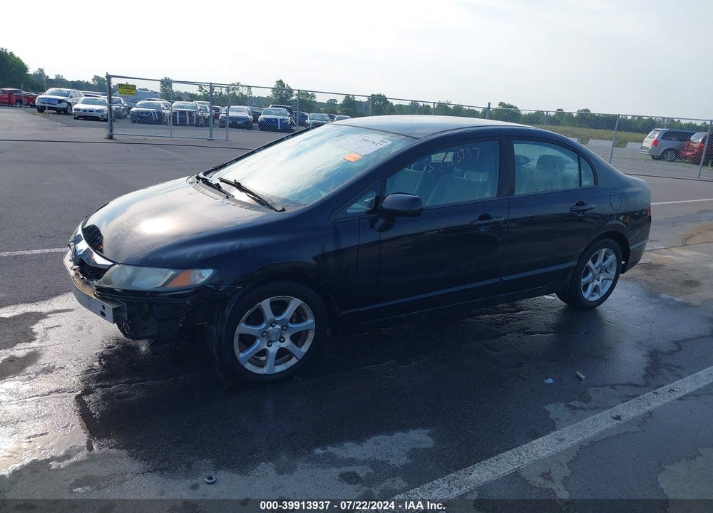 2009 HONDA CIVIC LX VIN: 19XFA16599E037780