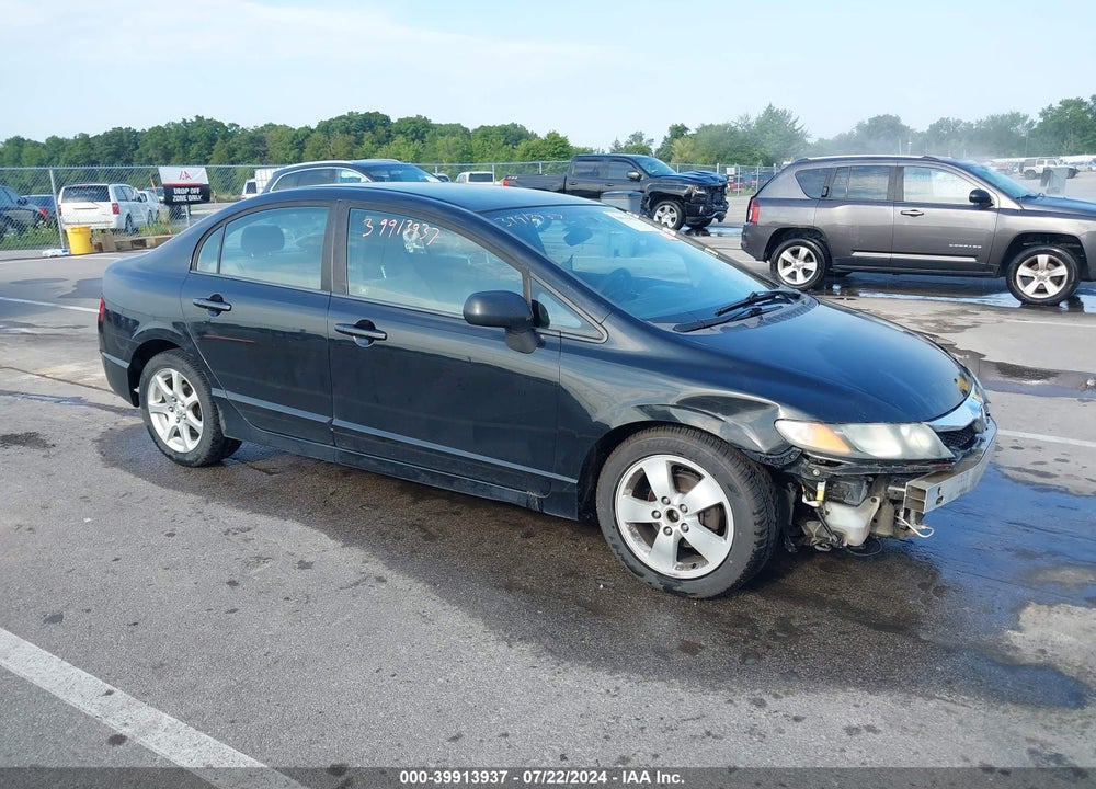 2009 HONDA CIVIC LX VIN: 19XFA16599E037780