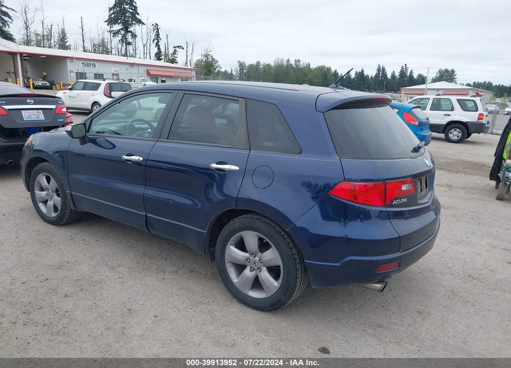 2008 ACURA RDX VIN: 5J8TB18548A017839