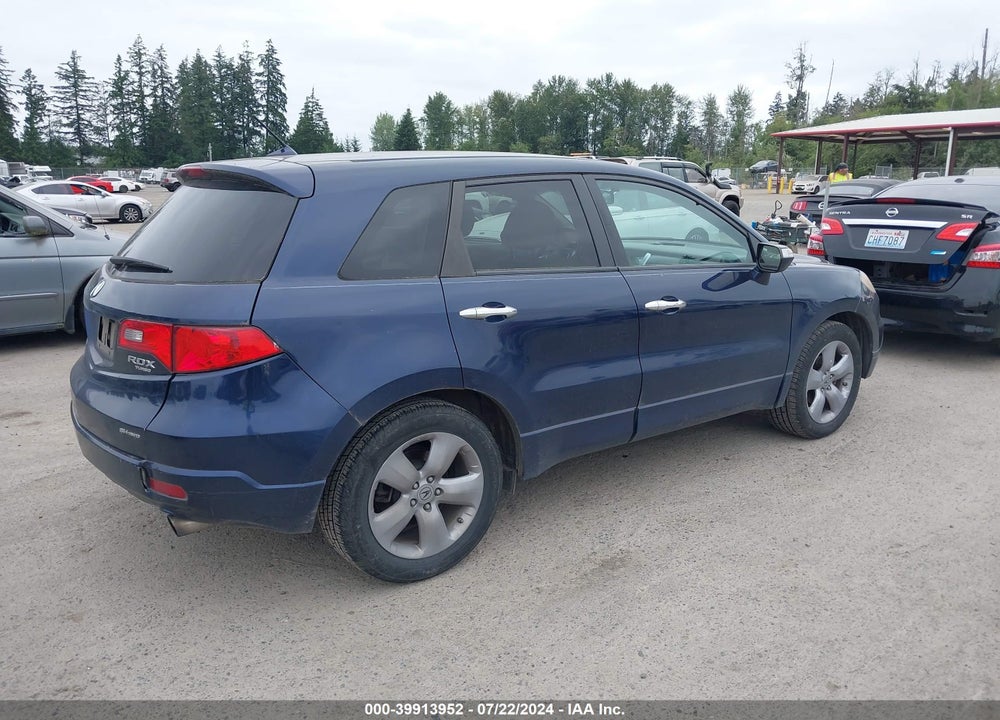 2008 ACURA RDX VIN: 5J8TB18548A017839