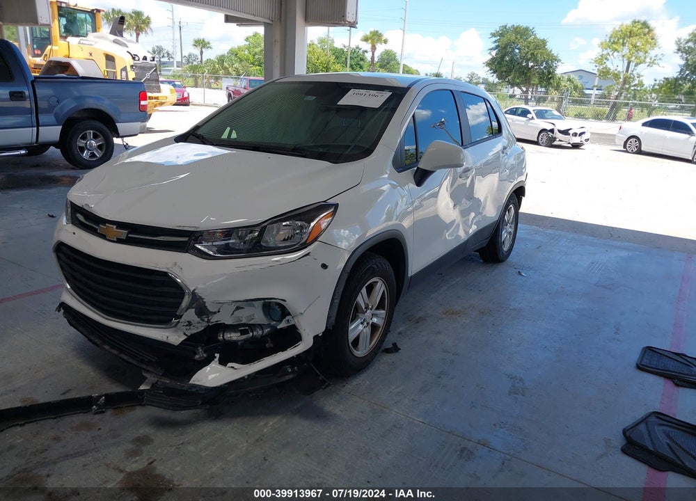 2022 CHEVROLET TRAX FWD LS VIN: KL7CJKSM0NB544366