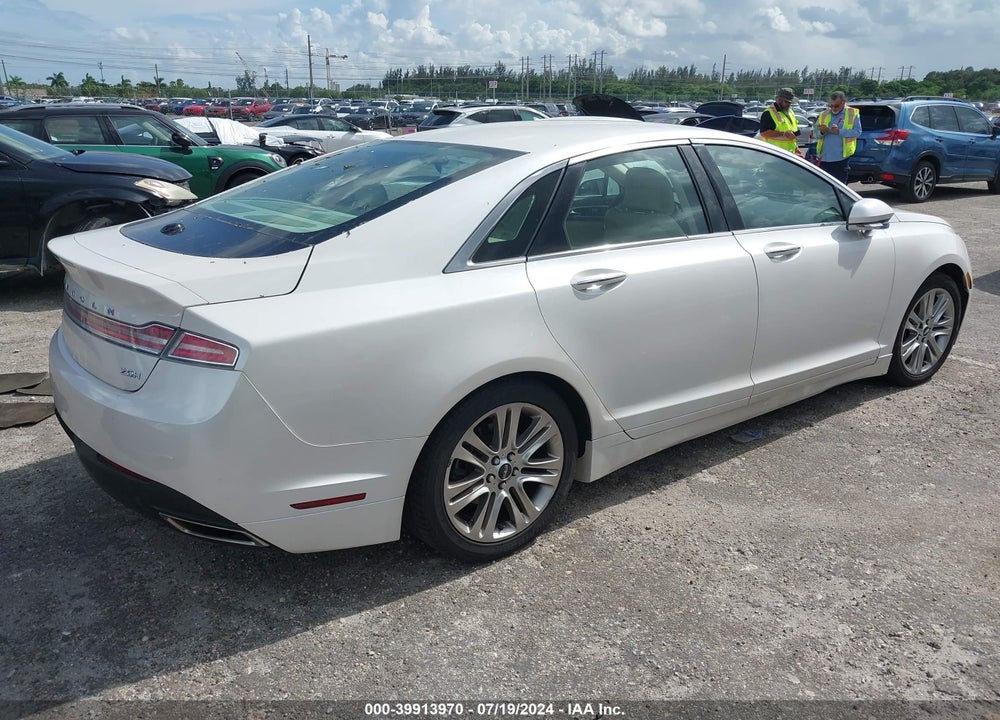 2013 LINCOLN MKZ HYBRID VIN: 3LN6L2LU4DR817047
