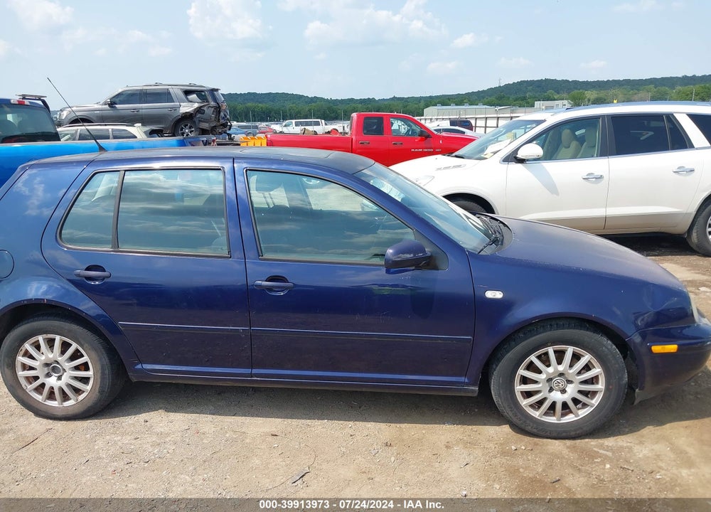 2003 VOLKSWAGEN GOLF GLS 2.0L VIN: 9BWGK61J934014971