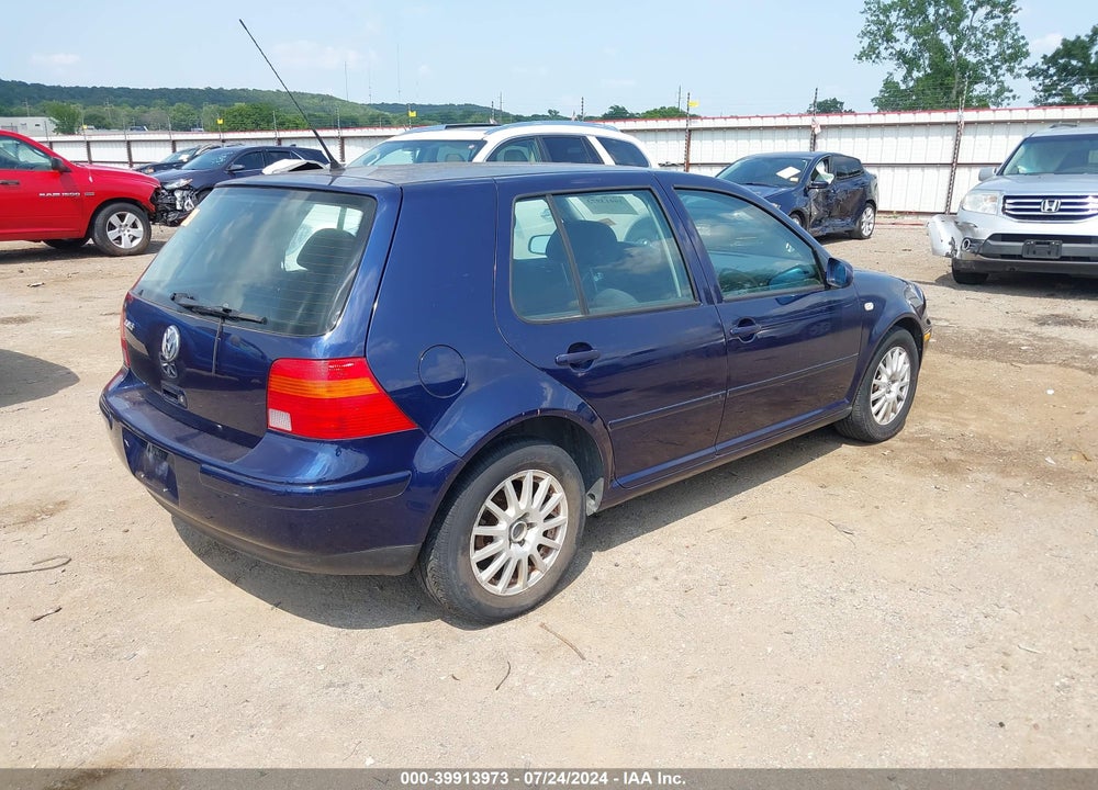 2003 VOLKSWAGEN GOLF GLS 2.0L VIN: 9BWGK61J934014971