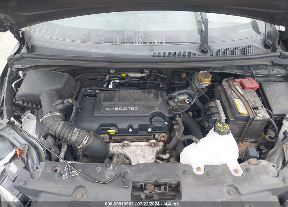 2013 CHEVROLET SONIC RS MANUAL VIN: 1G1JH6SB8D4231055