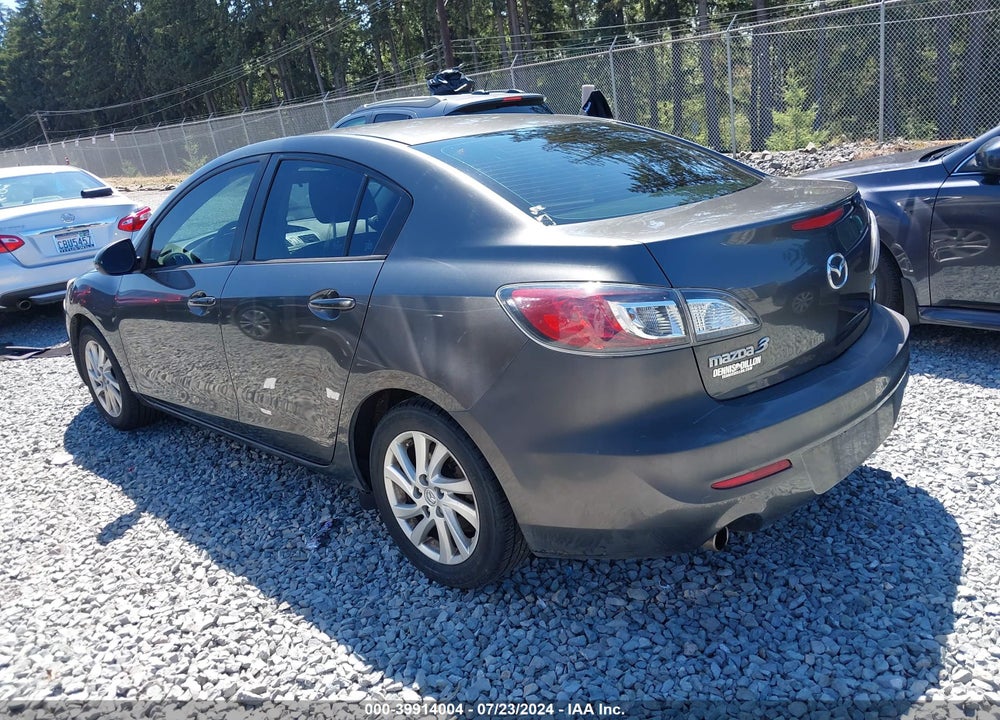 2012 MAZDA 3 I TOURING VIN: JM1BL1V73C1557785