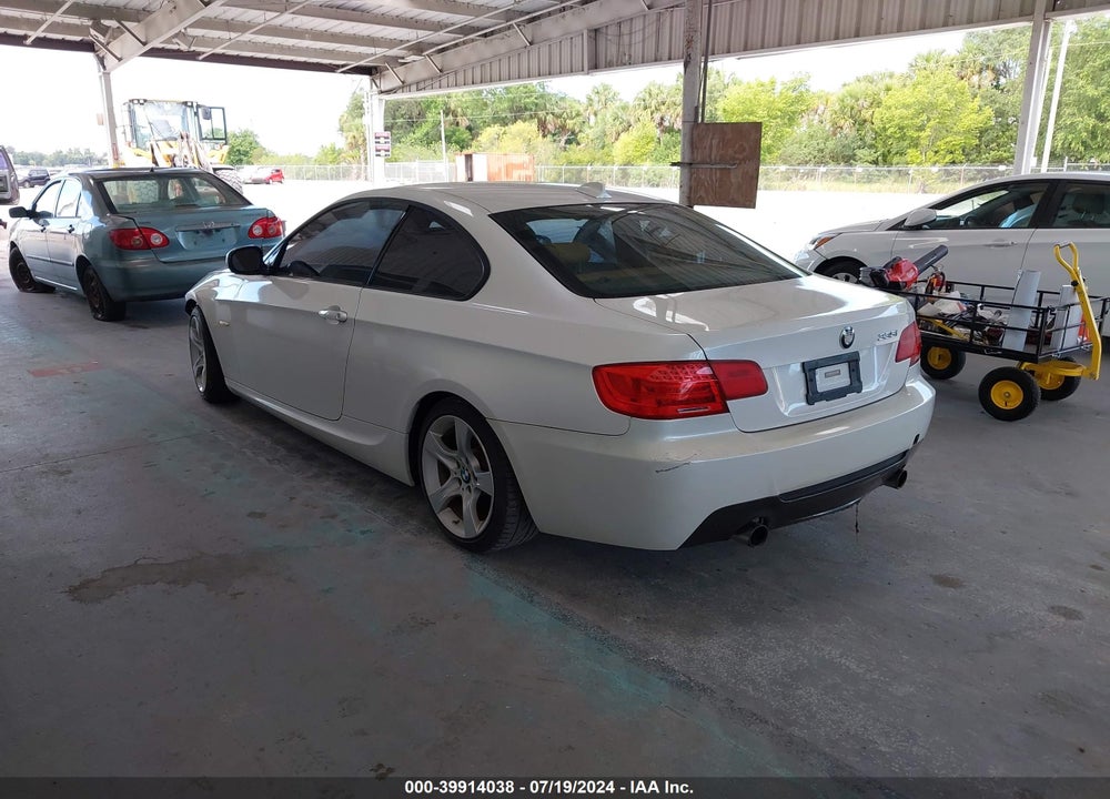 2012 BMW 335I VIN: WBAKG7C58CE802630