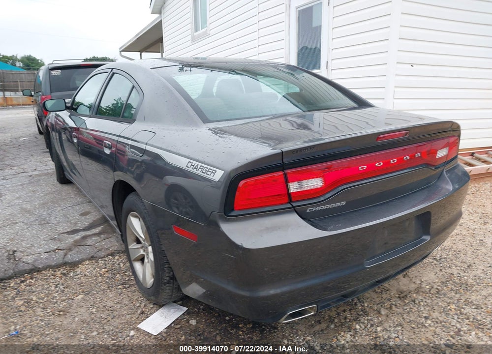 2014 DODGE CHARGER SE VIN: 2C3CDXBG8EH265356
