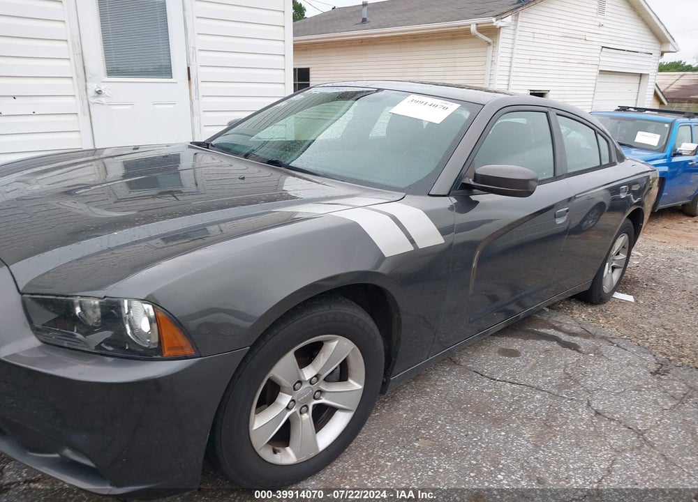 2014 DODGE CHARGER SE VIN: 2C3CDXBG8EH265356