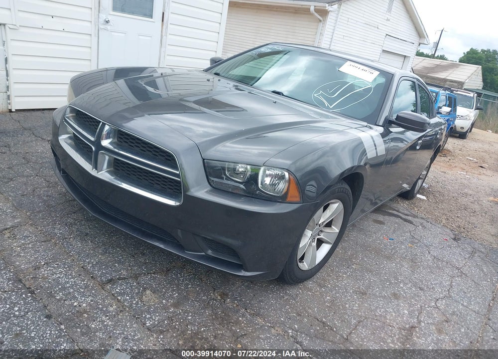 2014 DODGE CHARGER SE VIN: 2C3CDXBG8EH265356