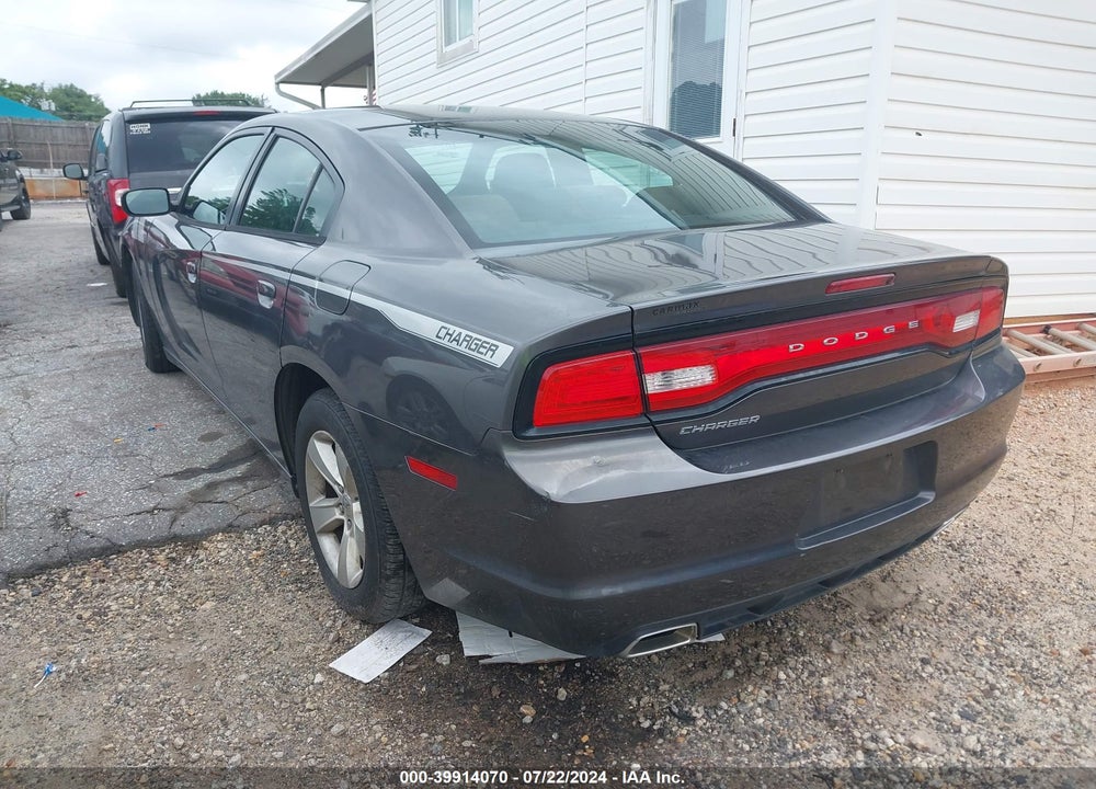 2014 DODGE CHARGER SE VIN: 2C3CDXBG8EH265356
