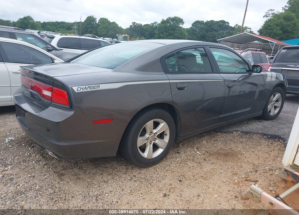 2014 DODGE CHARGER SE VIN: 2C3CDXBG8EH265356
