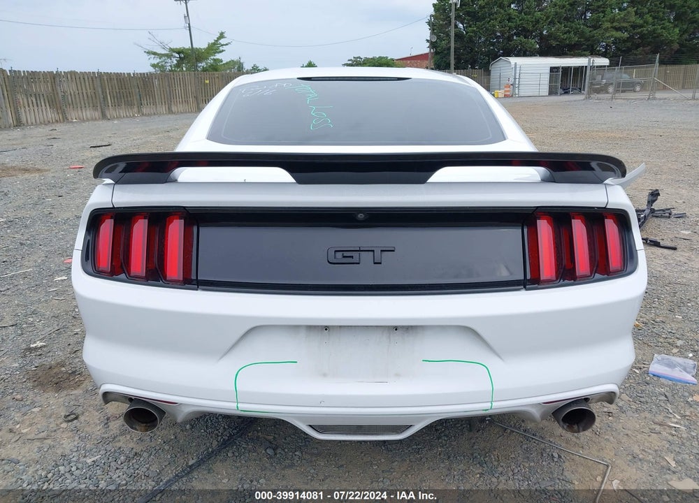 2017 FORD MUSTANG GT VIN: 1FA6P8CF1H5322686