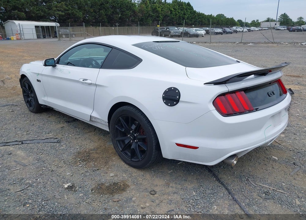2017 FORD MUSTANG GT VIN: 1FA6P8CF1H5322686