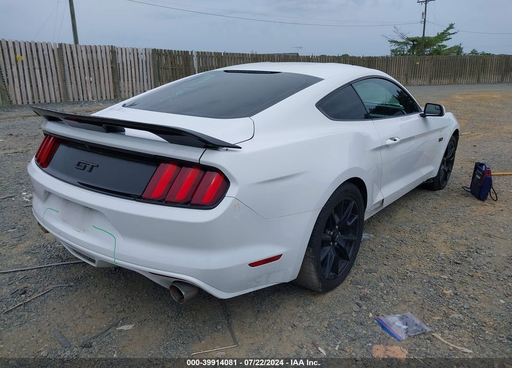 2017 FORD MUSTANG GT VIN: 1FA6P8CF1H5322686