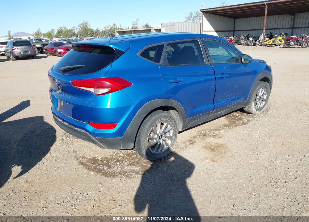 2018 HYUNDAI TUCSON SE VIN: KM8J23A42JU790649