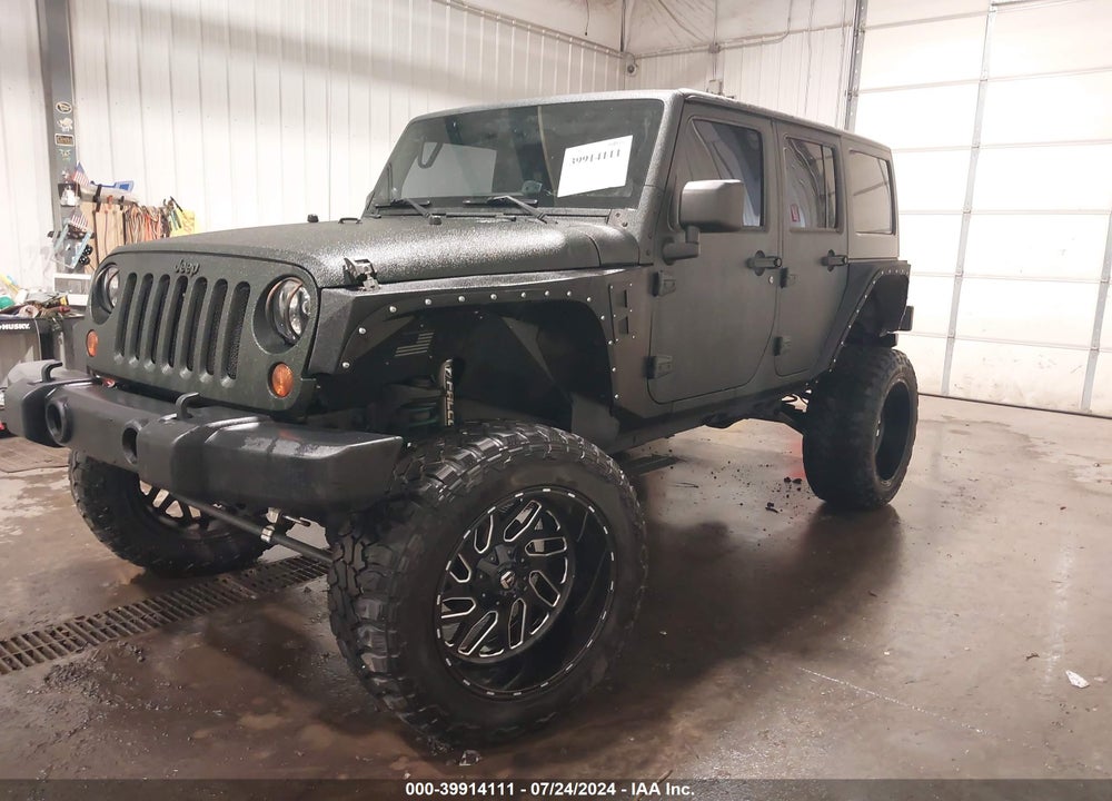 2011 JEEP WRANGLER UNLIMITED SPORT VIN: 1J4BA3H15BL614204