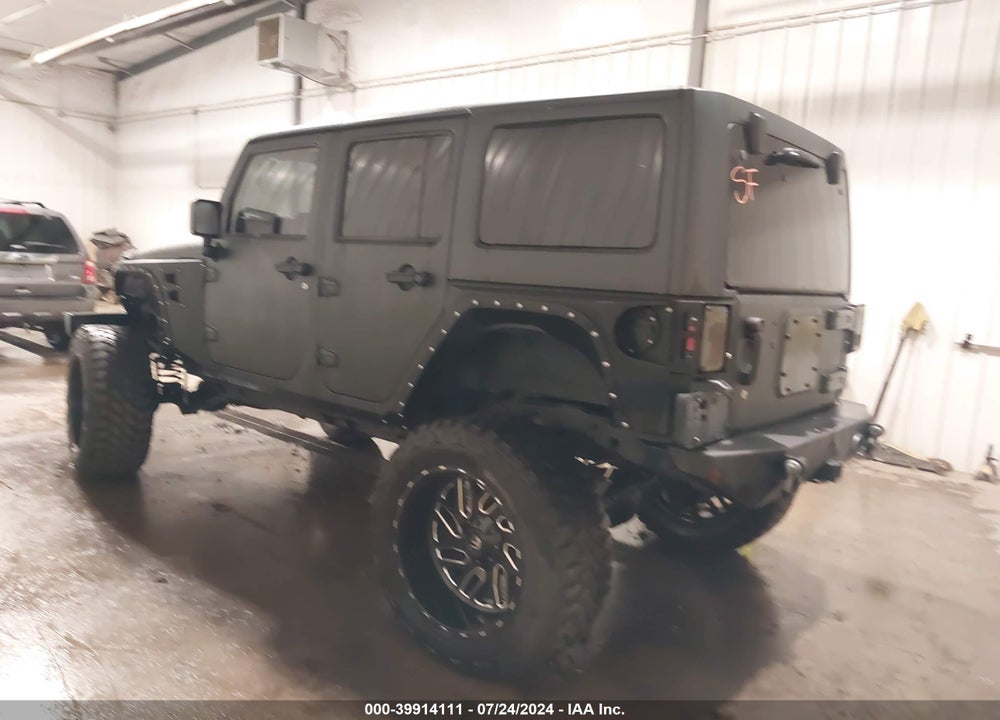 2011 JEEP WRANGLER UNLIMITED SPORT VIN: 1J4BA3H15BL614204