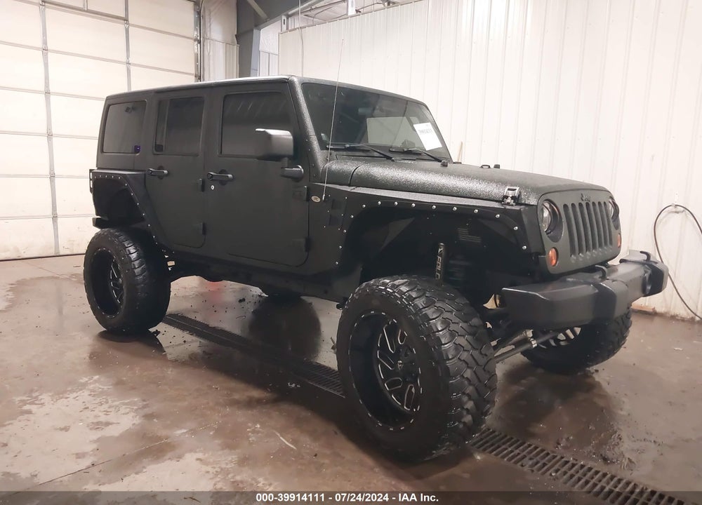 2011 JEEP WRANGLER UNLIMITED SPORT VIN: 1J4BA3H15BL614204