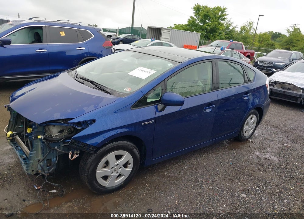2011 TOYOTA PRIUS FOUR VIN: JTDKN3DU6B1401011