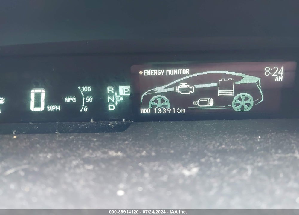 2011 TOYOTA PRIUS FOUR VIN: JTDKN3DU6B1401011