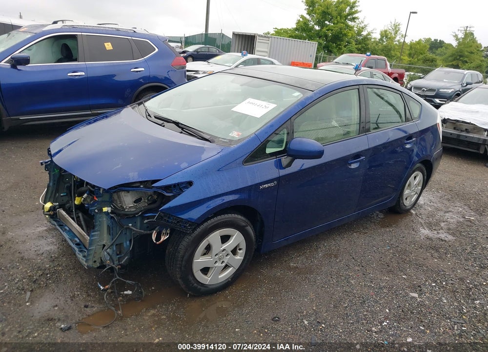 2011 TOYOTA PRIUS FOUR VIN: JTDKN3DU6B1401011
