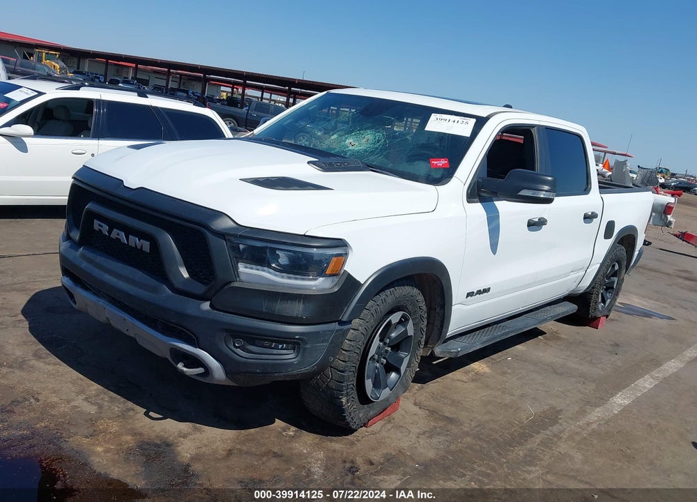 2019 RAM 1500 REBEL 4X4 5'7 BOX VIN: 1C6SRFLT6KN790375