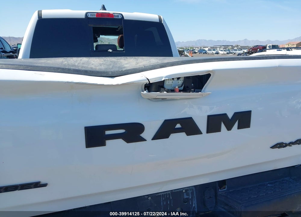 2019 RAM 1500 REBEL 4X4 5'7 BOX VIN: 1C6SRFLT6KN790375