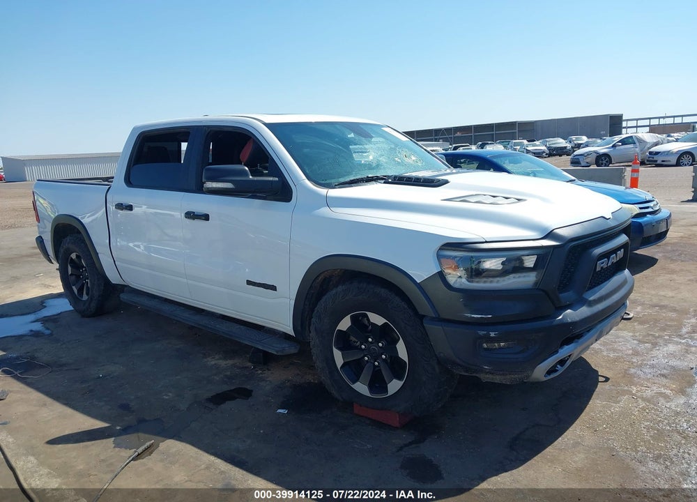 2019 RAM 1500 REBEL 4X4 5'7 BOX VIN: 1C6SRFLT6KN790375