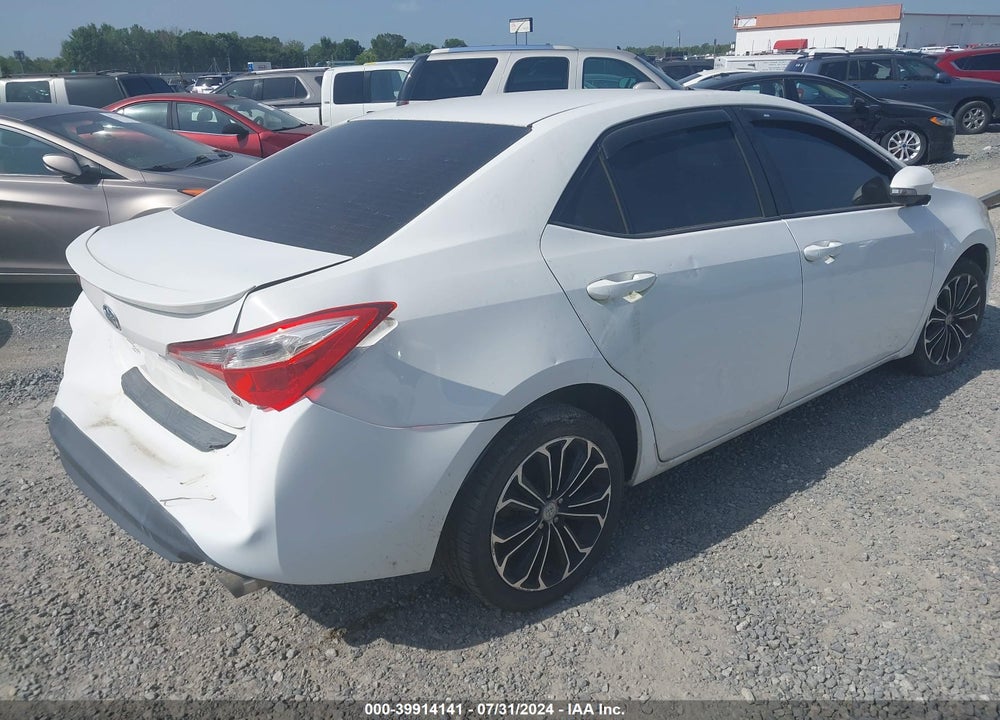 2014 TOYOTA COROLLA S PLUS VIN: 2T1BURHE6EC015164