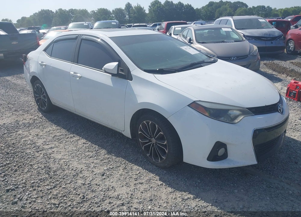 2014 TOYOTA COROLLA S PLUS VIN: 2T1BURHE6EC015164