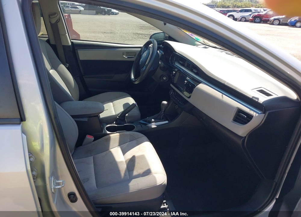 2014 TOYOTA COROLLA LE VIN: 2T1BURHE9EC032671