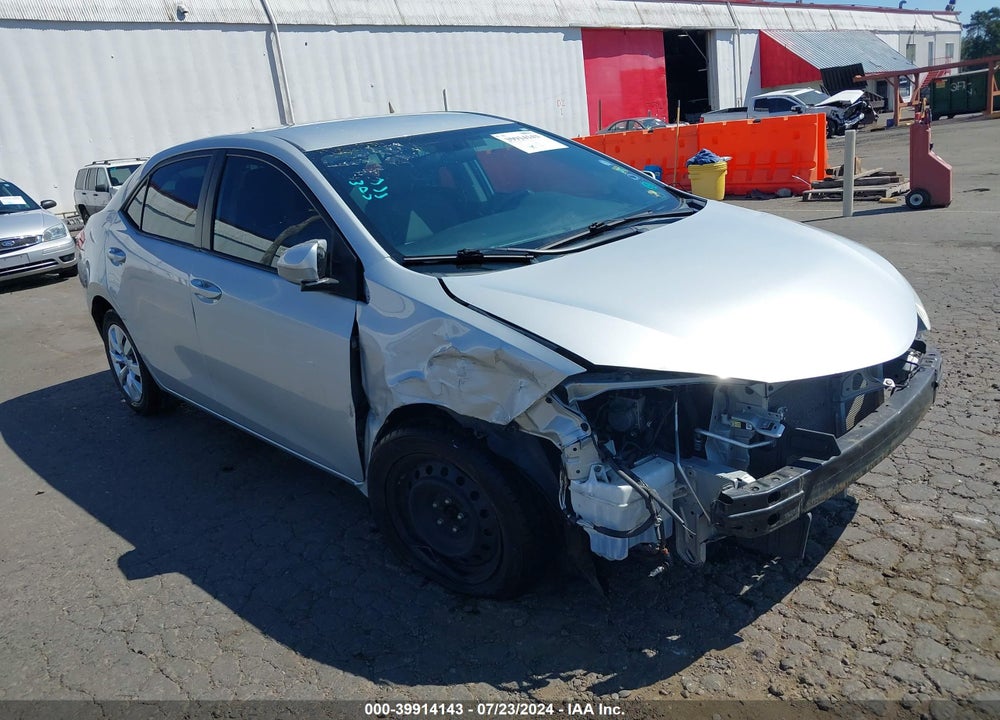 2014 TOYOTA COROLLA LE VIN: 2T1BURHE9EC032671