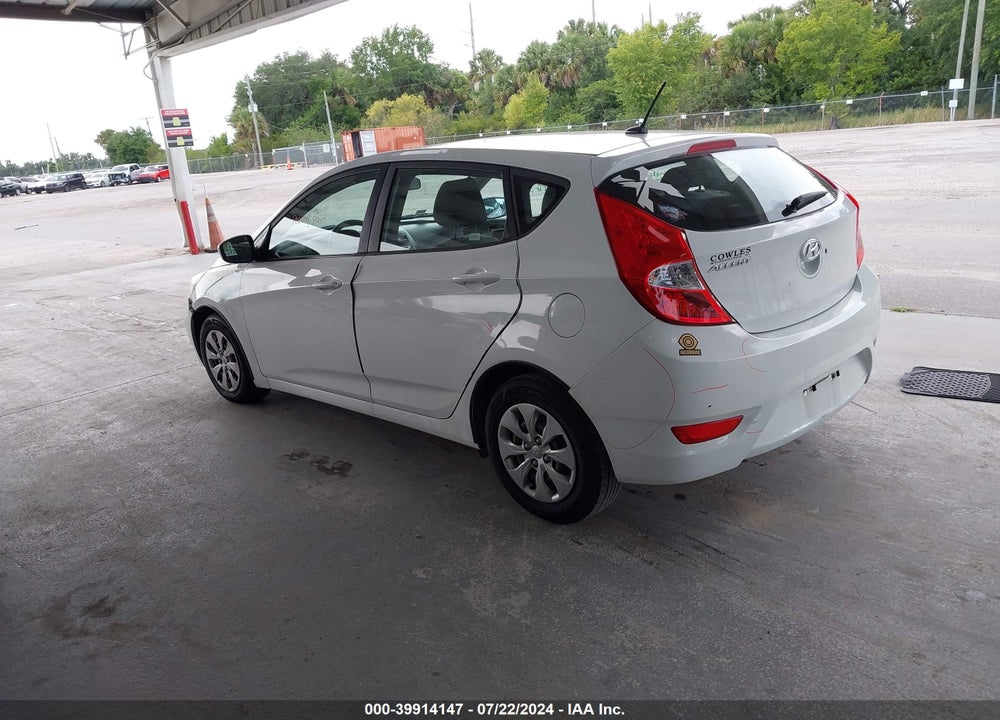 2017 HYUNDAI ACCENT SE VIN: KMHCT5AE7HU307564