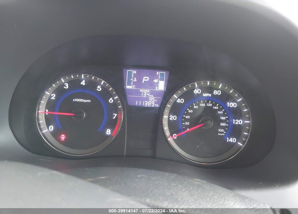 2017 HYUNDAI ACCENT SE VIN: KMHCT5AE7HU307564