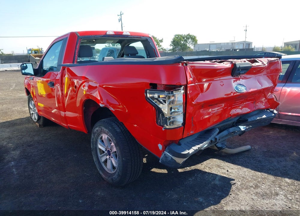 2018 FORD F-150 XL VIN: 1FTMF1CB0JKC16410
